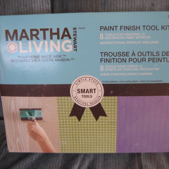 BNIB Martha Stewart Living 8-Piece Decorative Painting Tool Kit - Picture 1 of 5